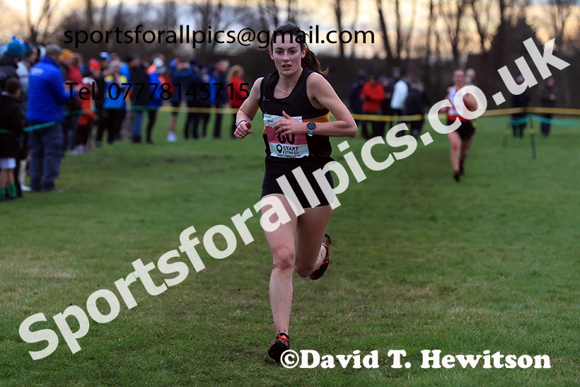 Senior womens 2024 NECAA Cross Country Champs., Temple Park, South Shields. Photo: David T. Hewitson/Sports for All Pics